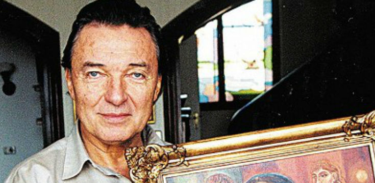 karel gott mona lisa obraz drazba cena