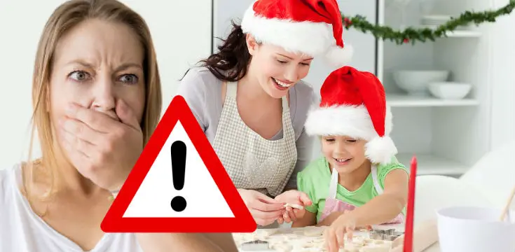 pecenie na vianoce kolace zakusky pozor varovanie