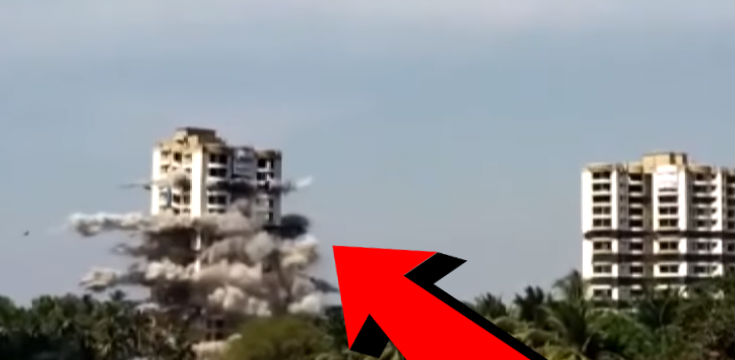 detonacia pad budovy