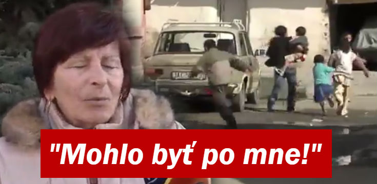 kozarovce utok osada auto tehla