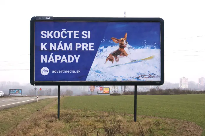 michalovce billboard pes snowboard