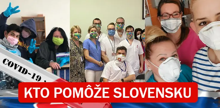 koronavirus kto pomoze slovensku zbierka darcovia
