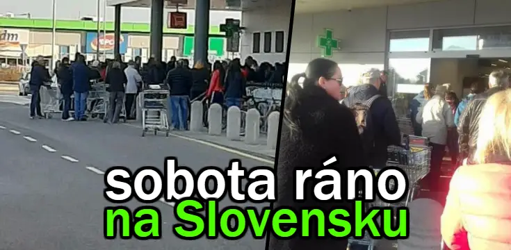 koronavirus obchody slovensko nakupy