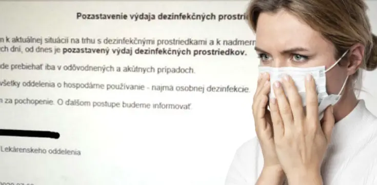 koronavirus ruska dezinfekcne prostriedky nakup vydaj