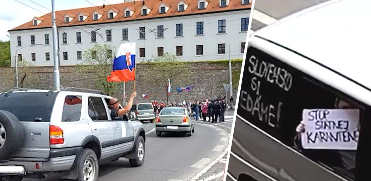 bratislava protest slovensko si nedame stop karantene 5G