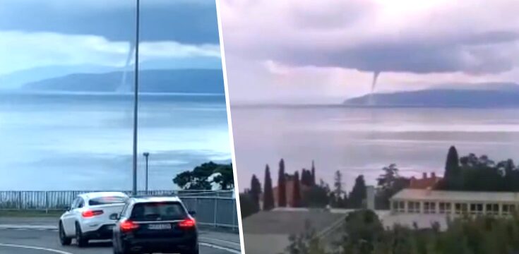 Opatija tornado chorvatsko dovolenka