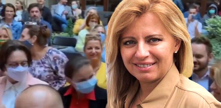 zuzana caputova na verejnosti s priatelom juraj rizman