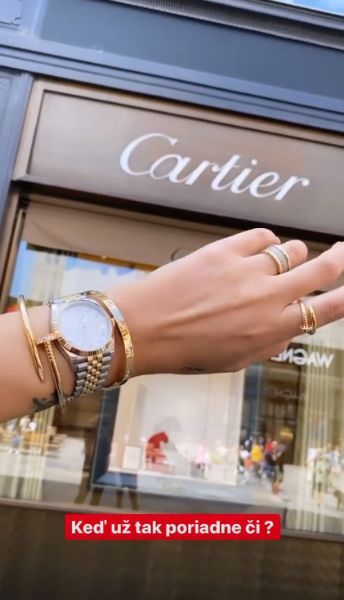 Zuzana Plačková nákupy za desaťtisíce eur cartier louis vuitton