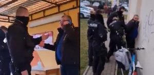policajný zásah Martin Košúty pohostinstvo punto video