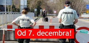 polícia pravidlá opatrenia 7. december 2020 prekročenie hraníc hranice cesta do zahraničia