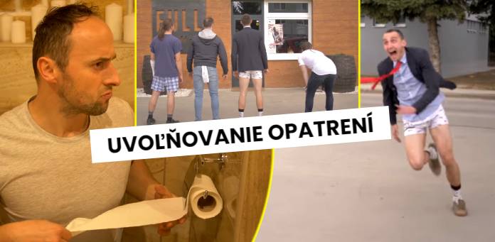 uvoľňovanie opatrení na Slovensku video paródia