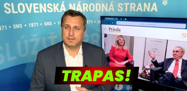 Andrej Danko trapas video Čaputová Zeman