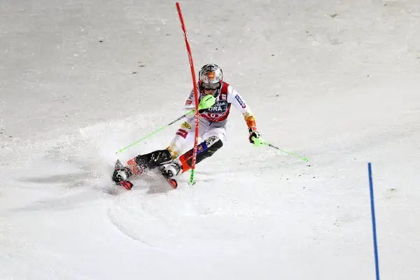 Famózna Petra Vlhová počas slalomu v Záhrebe