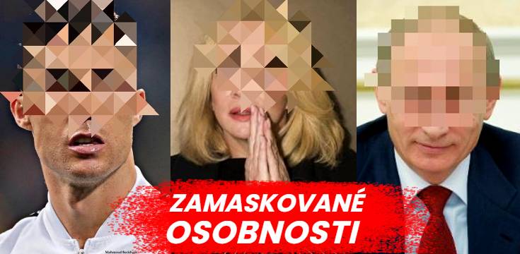 zamaskované osobnosti kvízy zábava