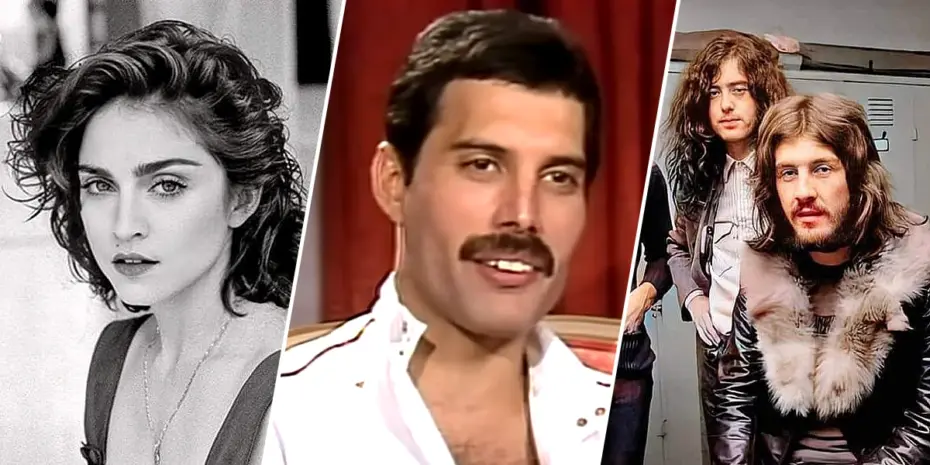 Hudobná výzva: Poznáte ikony svetovej hudobnej scény? 1 ikonickí speváci a kapely