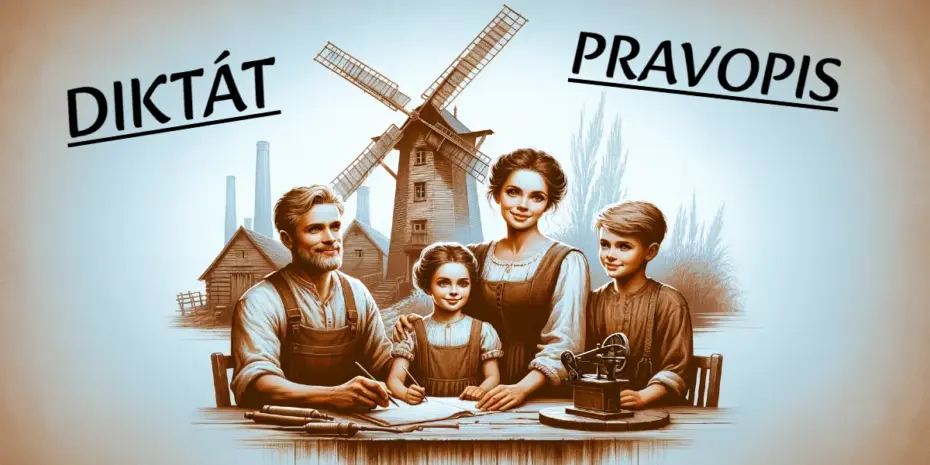 diktát na pravopis