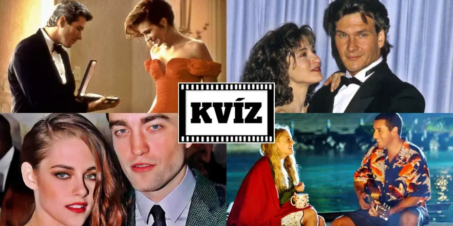 Romantika na plátne: Kvíz o filmových zamilovaných dvojiciach 1 filmové dvojice