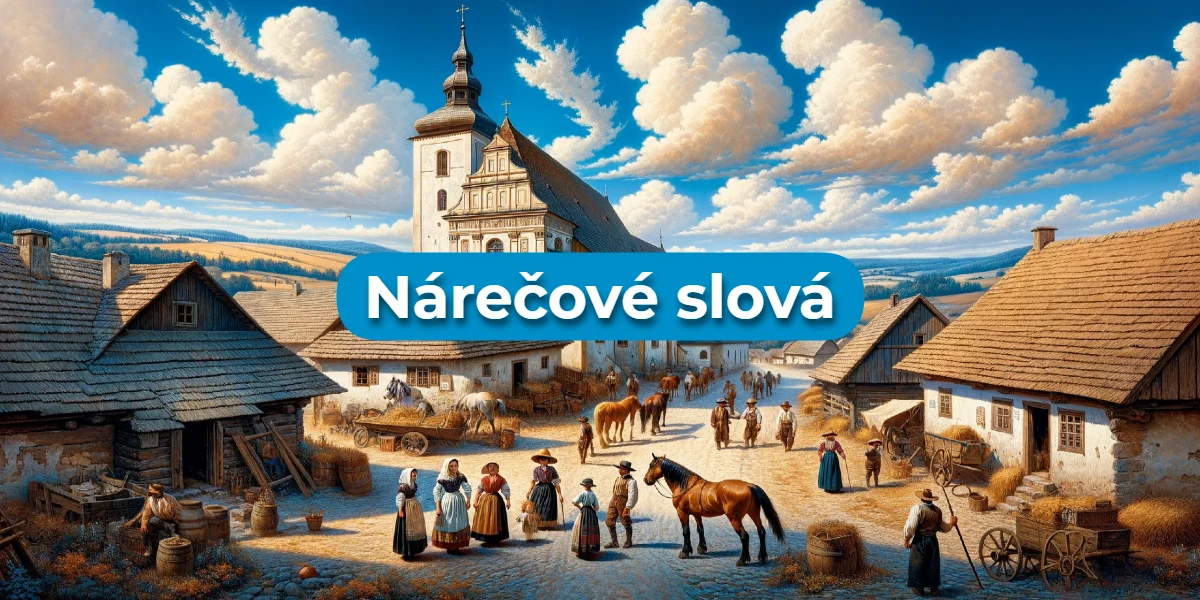 nárečové slová kvíz