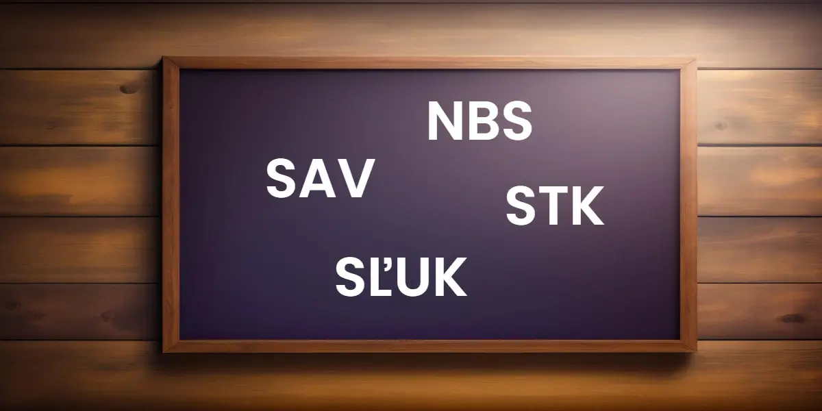 kvíz zo skratiek