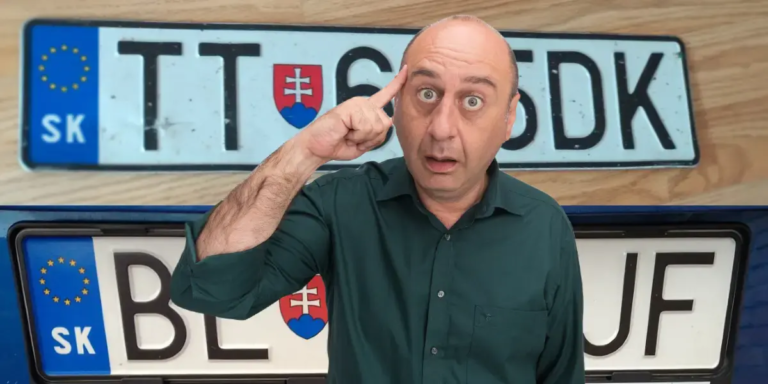 Staré slovenské ŠPZ-ky