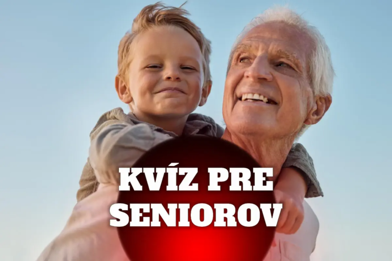 kvíz pre seniorov