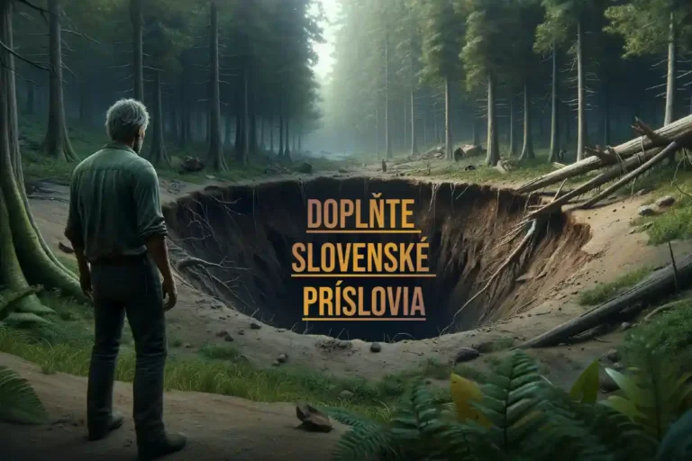 slovenské príslovia