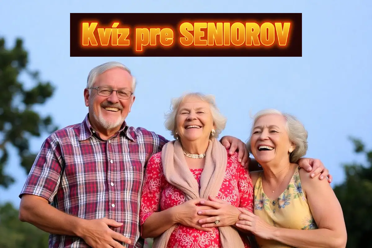 Seniori, rozprúďte svoje mozgové závity v dnešnom kvíze #101 1 kvíz pre seniorov