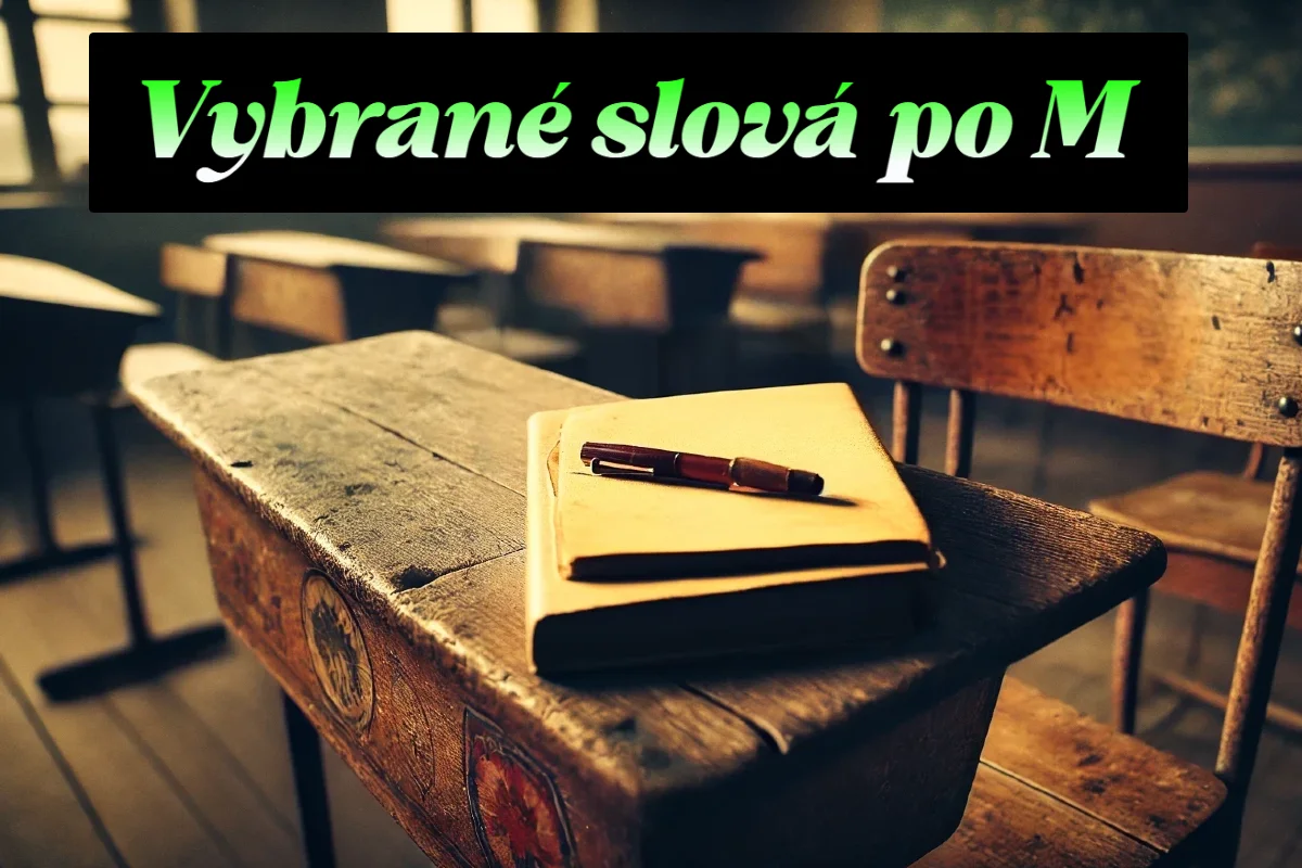vybrané slová po M