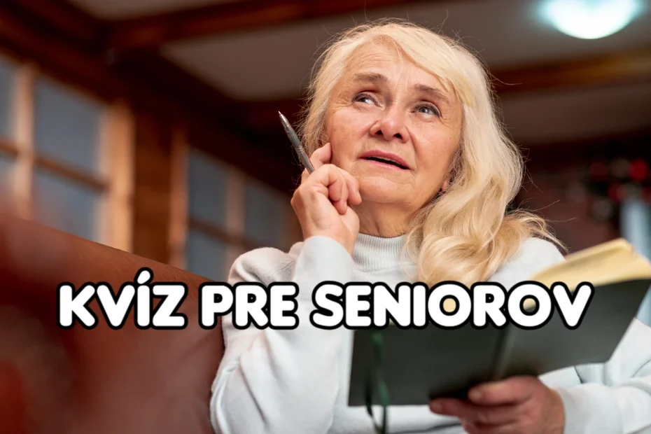 Seniori ukážte svoje znalosti