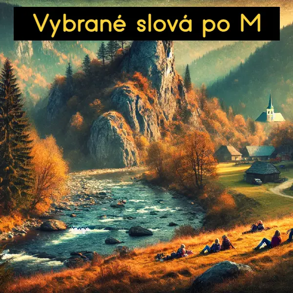 vybrané slová po M