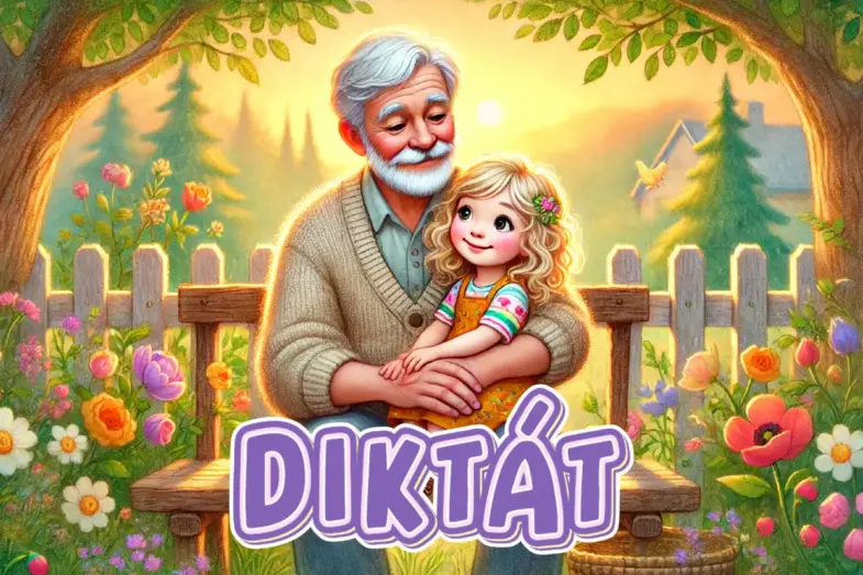 Precvičte si pravopis: Diktát o dedovi Jozefovi a Bambuľke s 10 chybami 1 Precvičte si pravopis s diktátom s 10 chybami