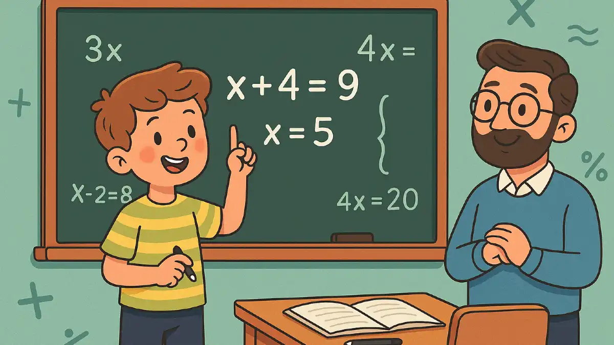 Vieš vyriešiť základné rovnice? Otestuj sa v tomto 10-otázkovom kvíze 2 jednoduché rovnice kvíz