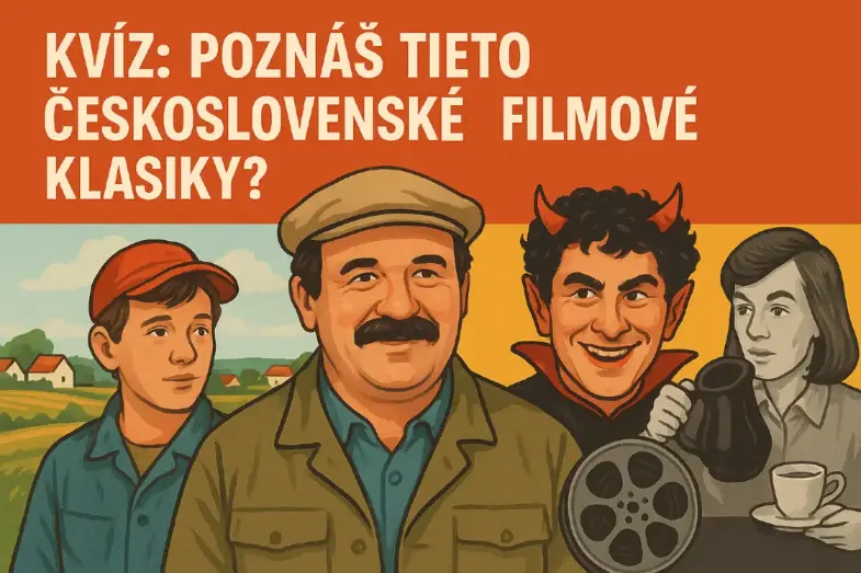 Kvíz: Poznáš tieto československé filmové klasiky? 14 kultové filmy