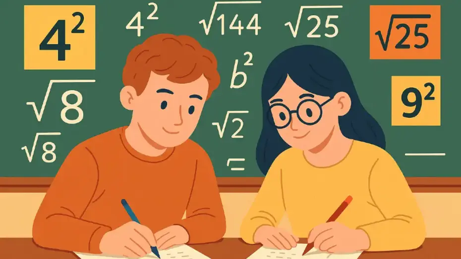 Matematický kvíz: Vieš správne vypočítať druhú mocninu a odmocninu? 11 kvíz druhá mocnina a odmocnina