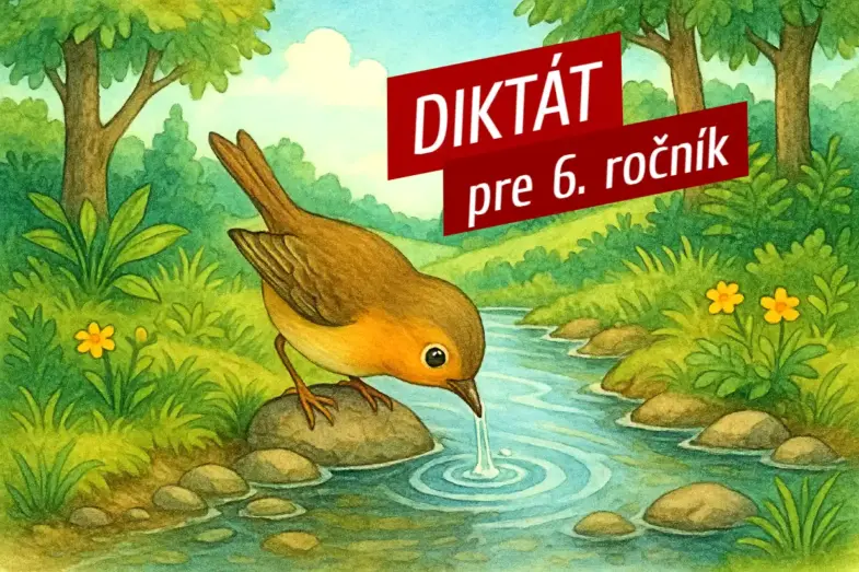 diktát pre 6. ročník