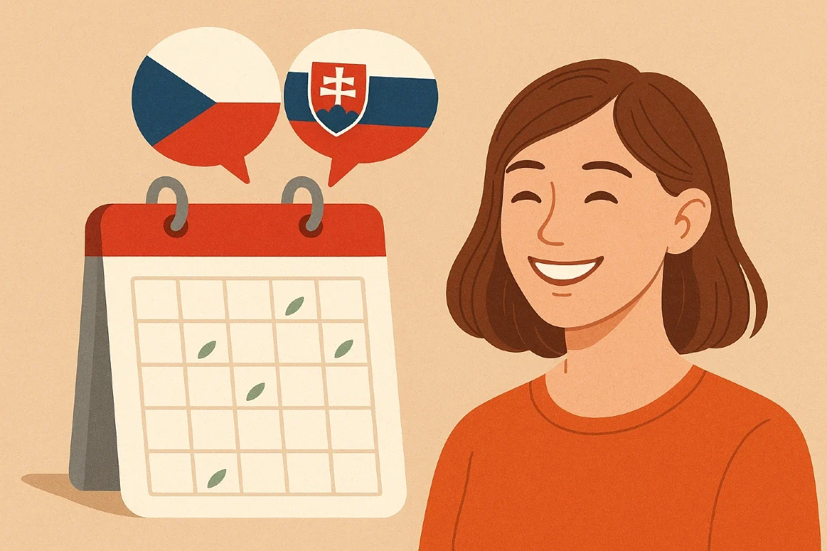 Kvíz: Poznáš slovenské a české názvy mesiacov? 2 názvy mesiacov v češtine