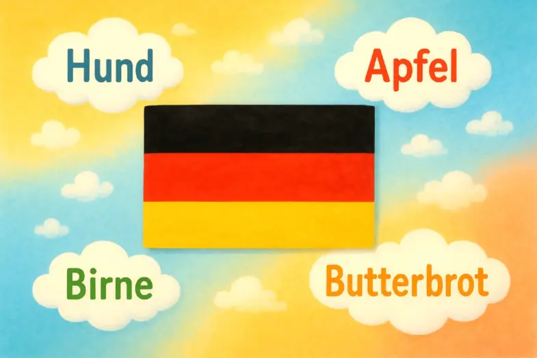 potraviny po nemecky