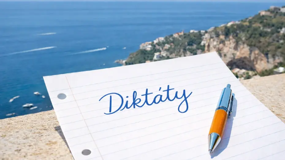 Diktát na pravopis: Otestujte si písanie i/y 12 diktáty