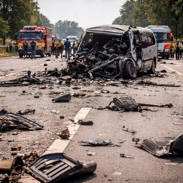 Tragická dopravná nehoda na hlavnom ťahu si vyžiadala sedem obetí! 2 dopravna nehoda 1