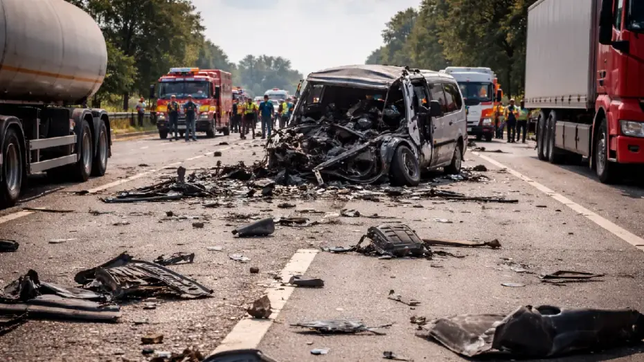 Tragická dopravná nehoda na hlavnom ťahu si vyžiadala sedem obetí! 1 dopravna nehoda