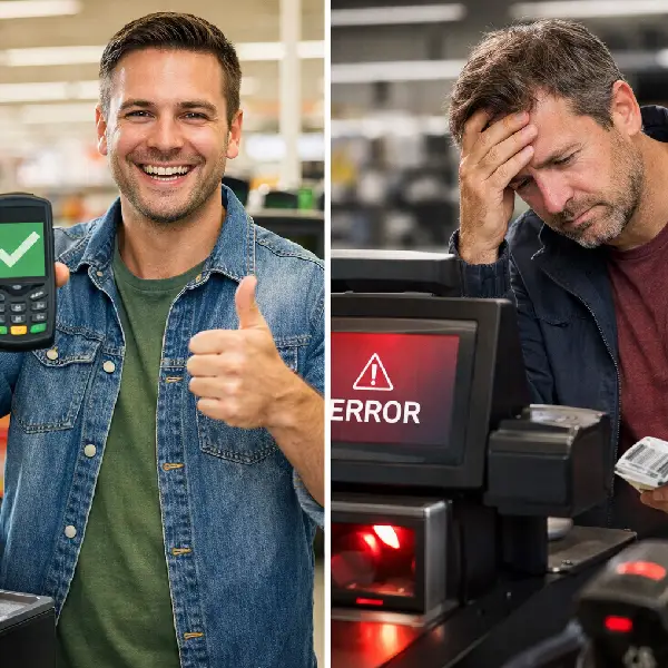 Samoobslužné pokladne: Ste za alebo proti? 2 samoobsluzne pokladne 1