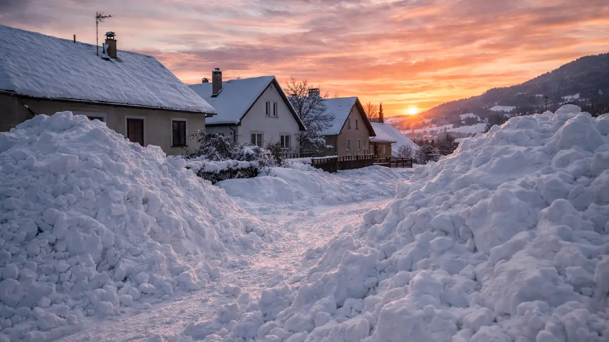 sneženie na slovensku