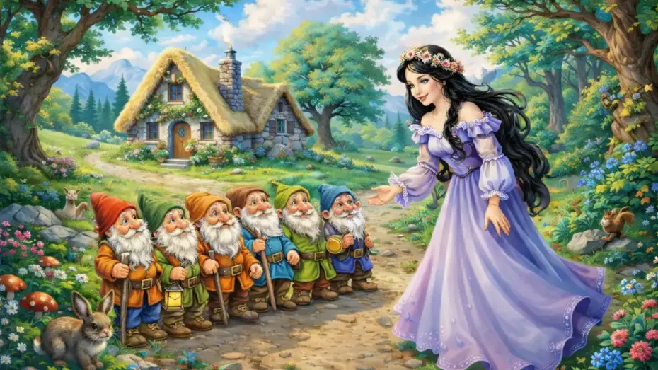 snehulienka a 7 trpaslíkov