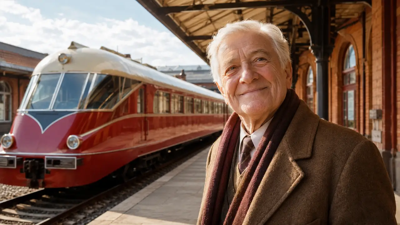 senior na stanici