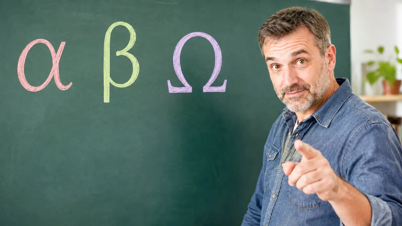 Alfa, beta, omega a ďalšie písmená: Vyznáte sa v gréckej abecede? 1 grecka abeceda