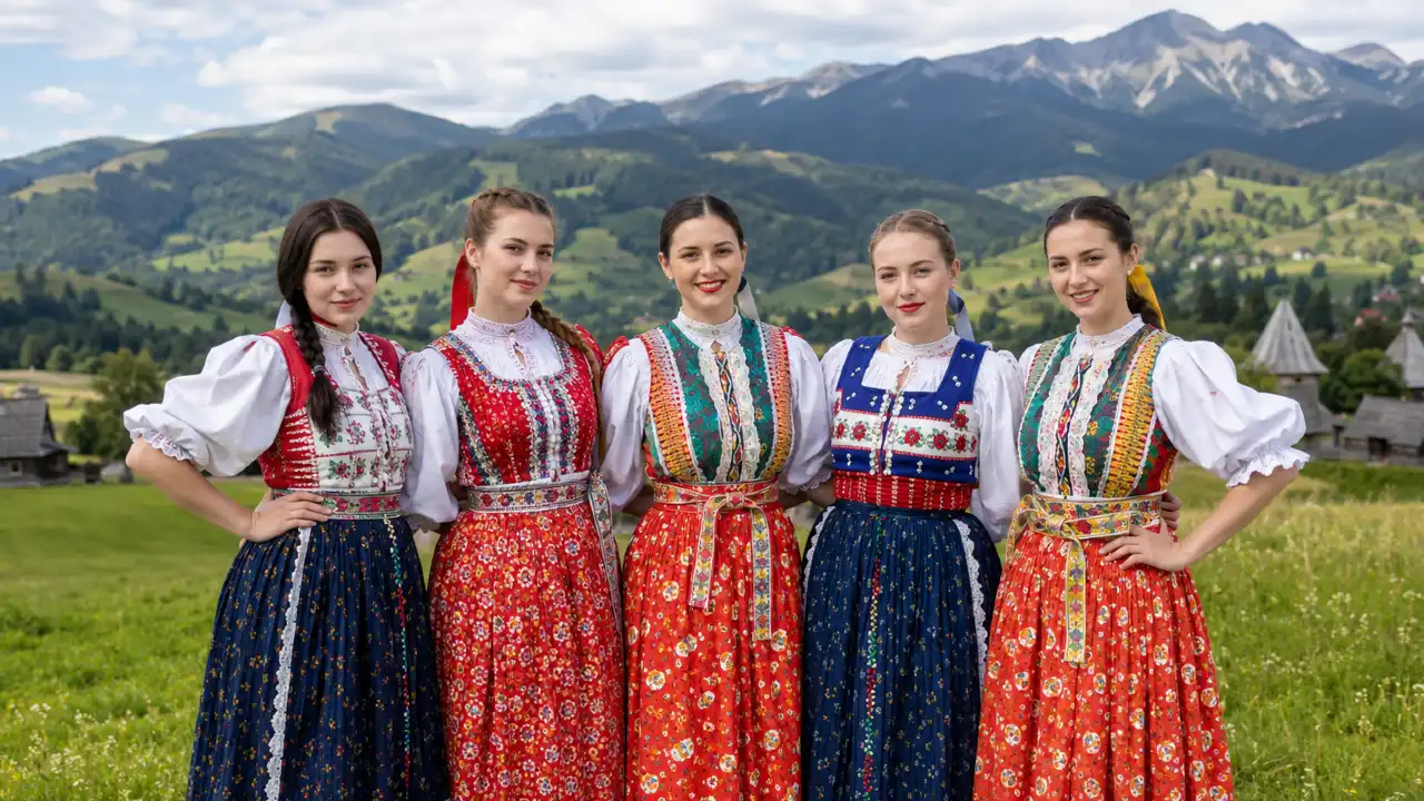ženy v krojoch