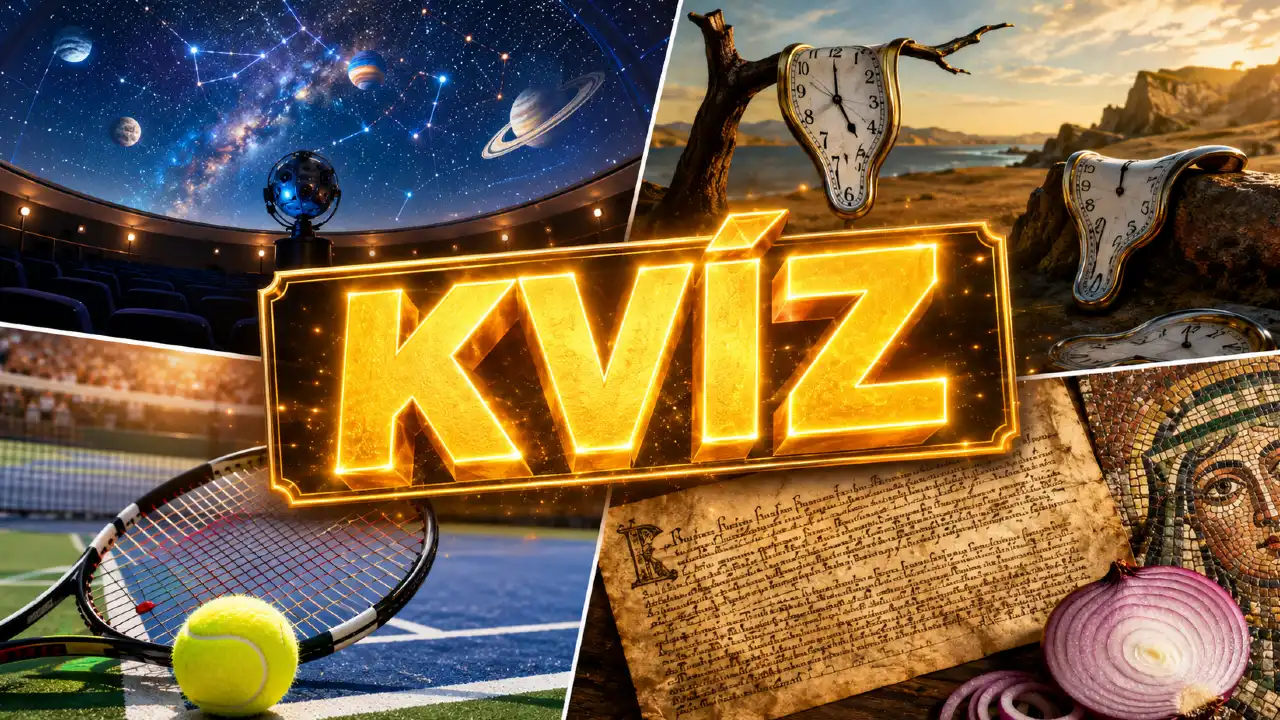 Zaujímavý kvíz pre zvedavcov s 8 otázkami: Od oblohy až po cibuľu 1 dnes