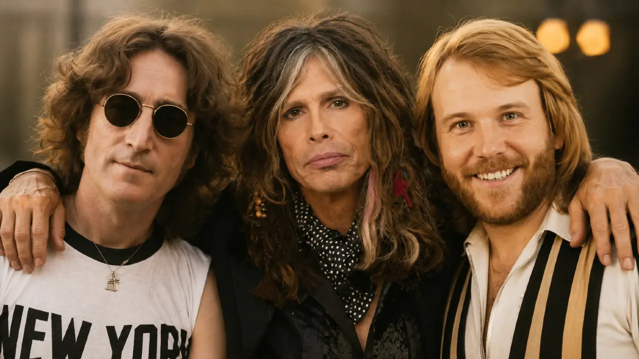 Queen, Beatles, Aerosmith, AC/DC aj ABBA. Priradíte kapely k správnym hudobníkom? 1 kapely