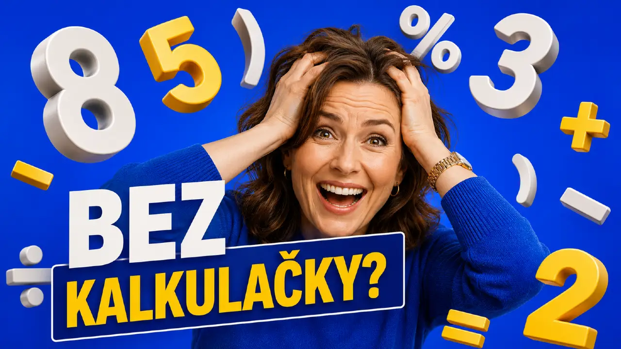 Viete ešte počítať bez kalkulačky? Týchto 9 príkladov ukáže, ako ste na tom! 1 matika 1