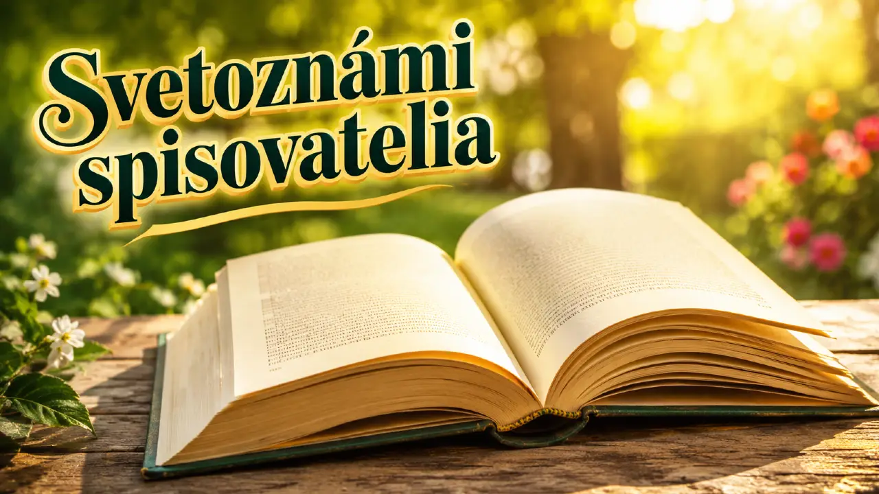 10 slávnych priezvisk z literatúry: Trafíte k nim správne krstné meno? 1 spisovatelia